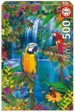 Puzzle Genuine Bird Tropical Land Educa 500 dílků od 11 let