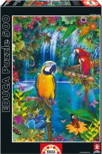 Puzzle 500 pezzi - Puzzle Genuine Bird Tropical Land Educa 500 pezzi dagli 11 anni_1