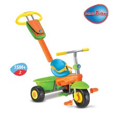 Triciclete de la 10 luni - Tricicletă DX smarTrike portocaliu-verde de la 10 luni_1