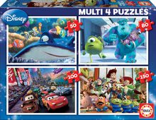 Otroške puzzle Pixar Educa 150-100-80-50 delov od 5 leta