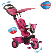 Tricikli od 10. meseca - Tricikel Zoo Butterfly smarTrike rožnat od 10 mes_0