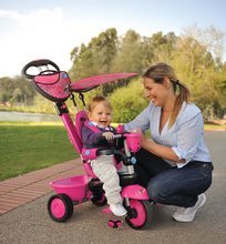 Tříkolky od 10 měsíců - Tříkolka Zoo Butterfly smarTrike růžová od 10 měsíců_3