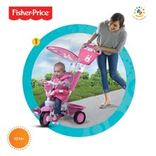 Triciclete de la 10 luni - Tricicletă Fisher-Price Royal Pink smarTrike de la vârsta de 10 luni roz de la 10 luni_0