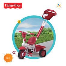 Triciclete de la 10 luni - Tricicletă Fisher-Price Royal Red smarTrike roşu de la 10 luni_2