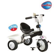 Trojkolky od 10 mesiacov - Trojkolka Zoo Cow smarTrike čierno-biela od 10 mes_10