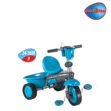 Tricikli za djecu od 10 mjeseci - SMART TRIKE 1573900 Trojkolka ZOO  Delfín - modrá + 10 mesiacov _2