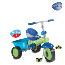 Tricikli za djecu od 10 mjeseci - SMART TRIKE 1460911 Trojkolka PLUS FRESH - zeleno-modrá bodkovaná +10 mesiacov _3