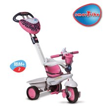 Tricikli za djecu od 10 mjeseci - SMART TRIKE 1590200 tricikl DREAM TEAM SILVER-PINK TouchSteering 4u1 s amortizerom i torbom srebrno-ružičasti od 10-36 mjesec s amortizerom srebrno-ružičasti od 10 mjeseci_1