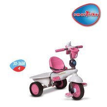Tricikli za djecu od 10 mjeseci - SMART TRIKE 1590200 tricikl DREAM TEAM SILVER-PINK TouchSteering 4u1 s amortizerom i torbom srebrno-ružičasti od 10-36 mjesec s amortizerom srebrno-ružičasti od 10 mjeseci_3