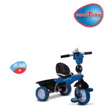 Tricikli za djecu od 10 mjeseci - SMART TRIKE 1590300 trojkolka DREAM TEAM BLUE-BLACK TouchSteering 4v1 s tlmičom a taškou čierno-modrá od 10-36 mesiacov _3
