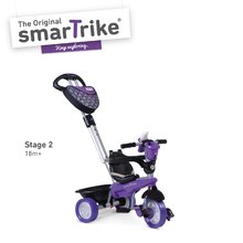 Triciclete de la 10 luni - Tricicletă smarTrike Dream Team Purple-Black Touch Steering 4 în 1 mov-negru de la 10 luni_1
