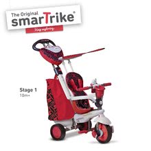 Tricikli za djecu od 10 mjeseci - Trojkolka Dream 4v1 smarTrike TouchSteering New červená s gumenými kolesami od 10 mesiacov _0