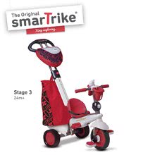 Tricikli za djecu od 10 mjeseci - Trojkolka Dream 4v1 smarTrike TouchSteering New červená s gumenými kolesami od 10 mesiacov _2