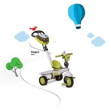 Tricikli za djecu od 10 mjeseci - Tricikl Dream Team Green Touch Steering 4u1 smarTrike zeleno-sivi od 10 mjeseci_4