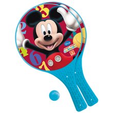 Accesorii tenis - Set tenis de plajă Mickey Mouse Mondo cu 2 rachete şi minge_0