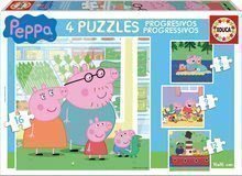 Puzzle Peppa Pig Educa 6-9-12-16 dielov, progresívne