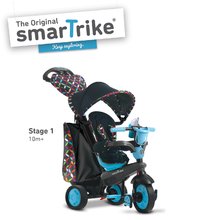 Tricikli za djecu od 10 mjeseci - SMART TRIKE 1595102 tricikl BOUTIQUE BLUE TouchSteering 4u1 s amortizerom i 2 torbe plavo-crni od 10-36 mjeseci s amortizerom plavo-crni od 10 mjeseci_0