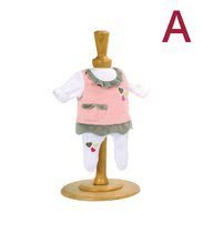 Domčeky pre bábiky sety - Set domček pre bábiku Violette Baby Nurse Large Doll's Play Center Smoby a šaty pre 32 cm bábiku 1 kus ako darček_6