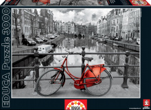 3000 delne puzzle - Puzzle Genuine Amsterdam Educa 3000 delov od 15 leta_1