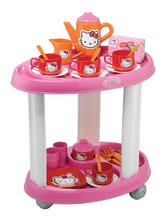 Staré položky - Stolík na servírovanie Hello Kitty Écoiffier s čajovou súpravou s 35 doplnkami od 18 mes_2