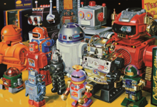 Puzzle 1000 dielne - Puzzle Genuine Robots Educa 1000 dielov od 12 rokov_0