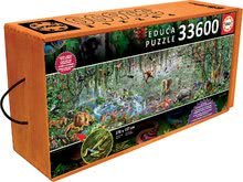 Puzzle Genuine Wildlife Educa 33 600 dielov od 11 rokov