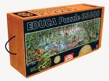 9000 - 42 000 darabos puzzle - Puzzle Genuine Wildlife Educa 33 600 db 11 évtől_2