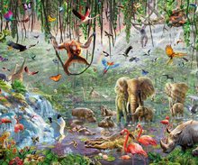 Puzzle 9000 - 42 000 teilig - Puzzle Genuine Wildlife Educa 33 600 Teile ab 11 Jahren_0