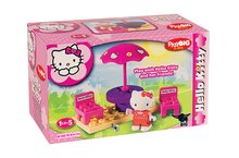 Jucării de construit BIG-Bloxx ca și lego - Joc de construit PlayBIG Bloxx BIG Hello Kitty - cu tractor, mașină sau umbrelă de soare_1