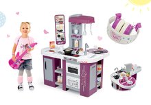 Kuchynky pre deti sety - Set kuchynka Tefal Studio XL Smoby s umývačkou riadu a chladničkou a slúchadlá Kally´s Mashup_13