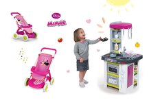 Spielküchensets - Küchenset Tefal Studio BBQ Bubbles Smoby mit magischem Sprudeln und Puppenwagen Prinzessin_17