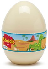 Stavebnice Abrick -  NA PREKLAD - Juguete de construcción Dino Huevos Écoiffier 3 diferentes animales en un huevo desde 18 meses_0