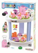 Accesorii și vase de bucătărie de jucărie - Mașină de servit Barbapapa Écoiffier cu set de ceai cu 35 accesorii de la 18 luni_2