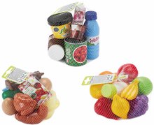 Játékkonyha kiegészítők és edények - Élelmiszerek hálóban Food Net Écoiffier joghurtok konzervekkel 8 drb 18 hó-tól_2