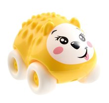 Staré položky - Sada 3 ch autíčok - zvieratká Animal Planet Smoby 7 cm psík, mačička, zajačik / kravička, medvedík, myška od 12 mes_8