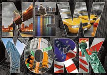 1000 darabos puzzle - Puzzle Genuine New York Collage Educa 1000 db 12 évtől_0