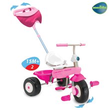 Tricikli za djecu od 10 mjeseci - SMART TRIKE 6010202 Trojkolka CANDY DIEVČATKO - ružová +10 mesiacov _2