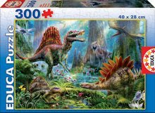 Puzzle pentru copii 100 - 300 de bucăți - Puzzle Dinozaur Educa 300 buc de la 8 ani_0