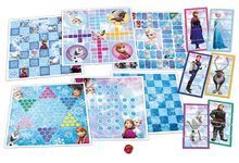 Jocuri de societate în limbi străine - Joc de societate Frozen 8in1 Special set Educa în limba engleză_0