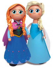 Ročno delo in ustvarjanje - Stilske punčke Fofuchas Frozen iz Ledenega kraljestva Educa Obleci jo sama od 6 leta_0