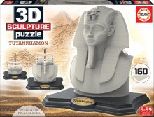 Puzzle 3D - Puzzle 3D Sculpture Tutankhamon Educa 160 dílů_0