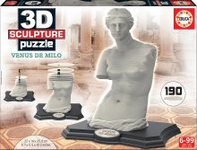 Puzzle 3D - Puzzle 3D Sculpture, Venus De Milo Educa 190 de piese_0