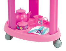 Nádobí a doplňky do kuchyňky - Servírovací vozík My Little Pony Écoiffier s čajovou soupravou růžový od 18 měsíců_1