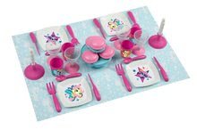 Accesorii și vase de bucătărie de jucărie - Set pentru masa festivă My Little Pony Écoiffier cu prăjituri_3