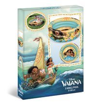 Dětské bazénky - Nafukovací bazén Vaiana Mondo tříkomorový 100 cm od 10 měsíců_1