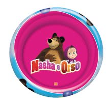 Piscine pentru copii - Piscină gonflabilă Masha şi Ursul Mondo cu 3 compartimente și un diametru de 100 cm de la 10 luni_0