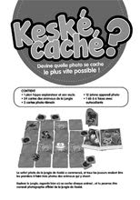 Društvene igre na stranim jezicima - Spoločenská hra pre deti Keské cache? vo francúzštine EDU16678 _1