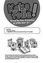 Cudzojazyčné spoločenské hry -  NA PREKLAD - Juego social Kako Folie! Educa En francés_1