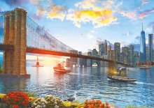 Puzzle od 4000 do 8000 dijelova - EDUCA 16782 puzzle Genuine Brooklyn Bridge 4000 dielikov od 15 rokov _0
