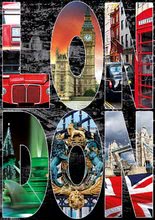 Puzzle 1000 dielne - Puzzle City collages, London Educa 1000 dielov od 12 rokov_0